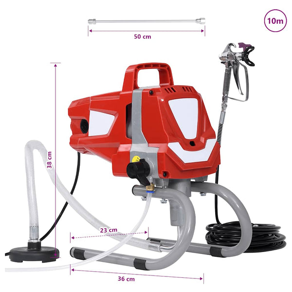 Farbsprühsystem Airless Hochdruck 1010 W