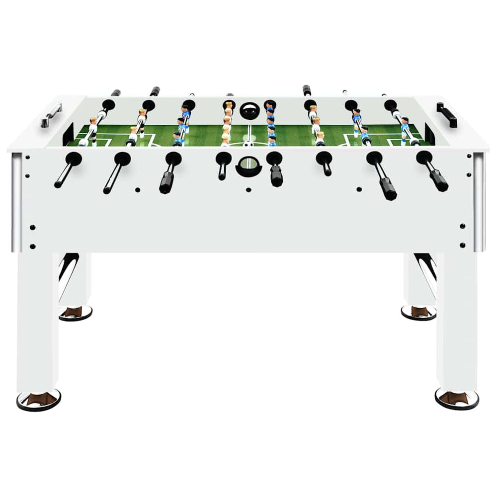 Weißer Stahl-Kickertisch (140cm)