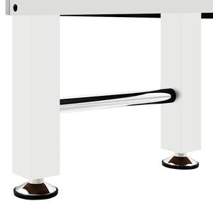 Weißer Stahl-Kickertisch (140cm)