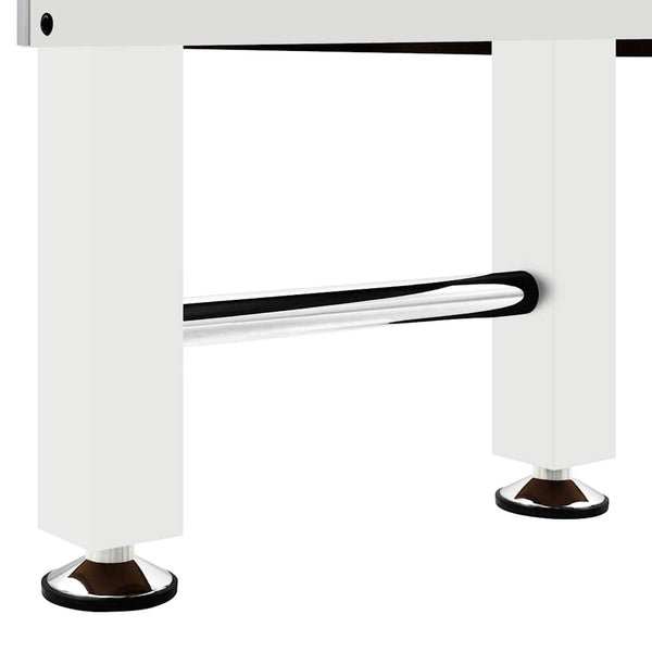 Weißer Stahl-Kickertisch (140cm)
