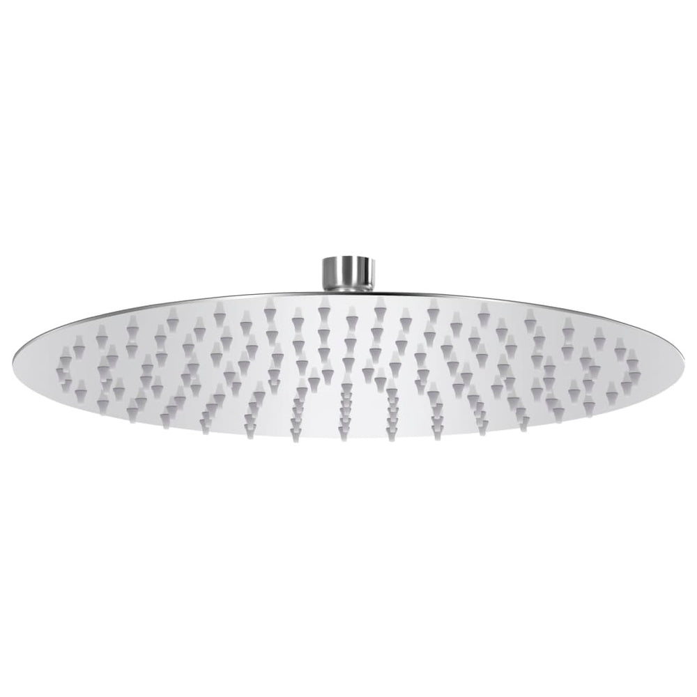 vidaXL Pommeau de douche pluie en acier inoxydable 304 30 cm Rond