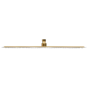 Regenbrause Edelstahl 50 cm Rund Golden