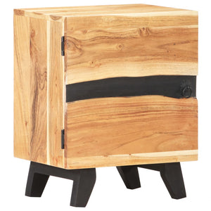 Nachttisch Akazie Massivholz 40x30x51 cm