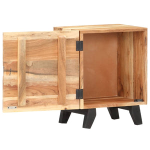 Nachttisch Akazie Massivholz 40x30x51 cm