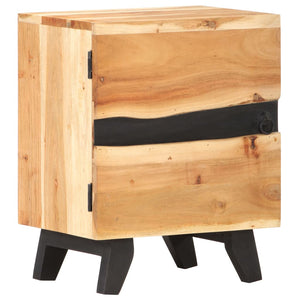 Nachttisch Akazie Massivholz 40x30x51 cm