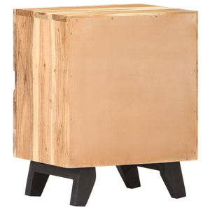 Nachttisch Akazie Massivholz 40x30x51 cm