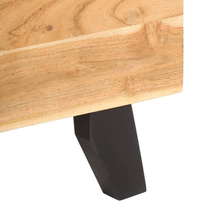 Nachttisch Akazie Massivholz 40x30x51 cm