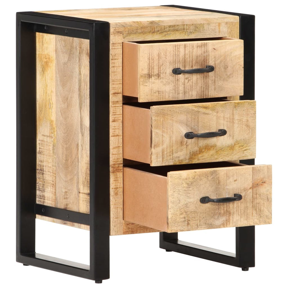 Nachttisch Mango Massivholz 40x35x55 cm