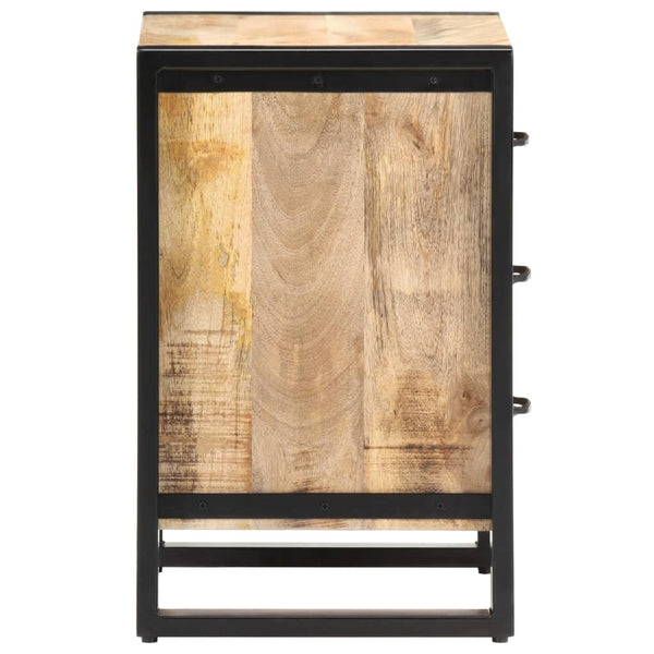 Nachttisch Mango Massivholz 40x35x55 cm