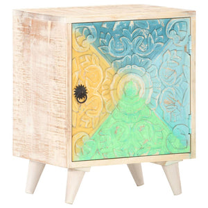 Nachttisch Akazie Massivholz 40x30x50 cm