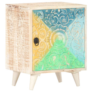 Nachttisch Akazie Massivholz 40x30x50 cm
