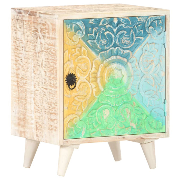 Nachttisch Akazie Massivholz 40x30x50 cm