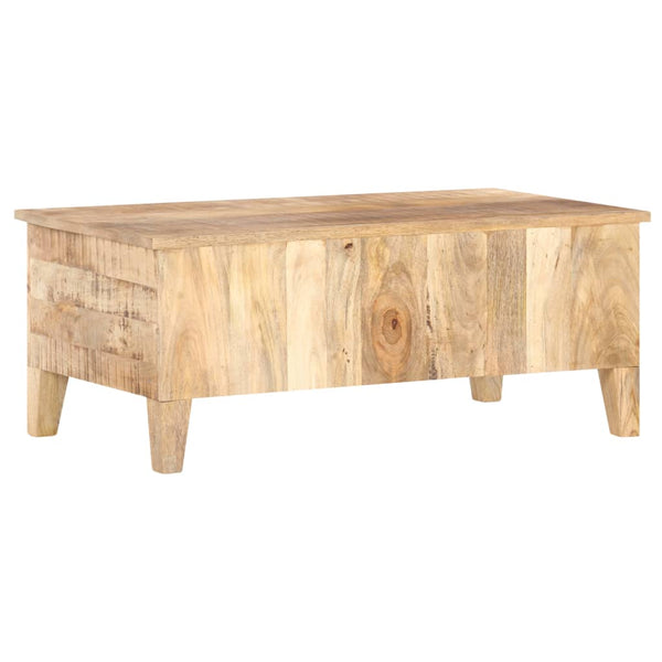 Couchtisch aus Mangoholz, 100x55 cm