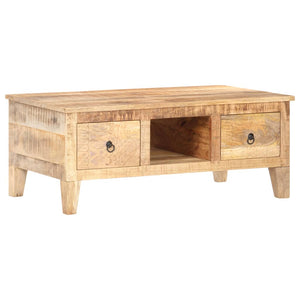 Couchtisch aus Mangoholz, 100x55 cm