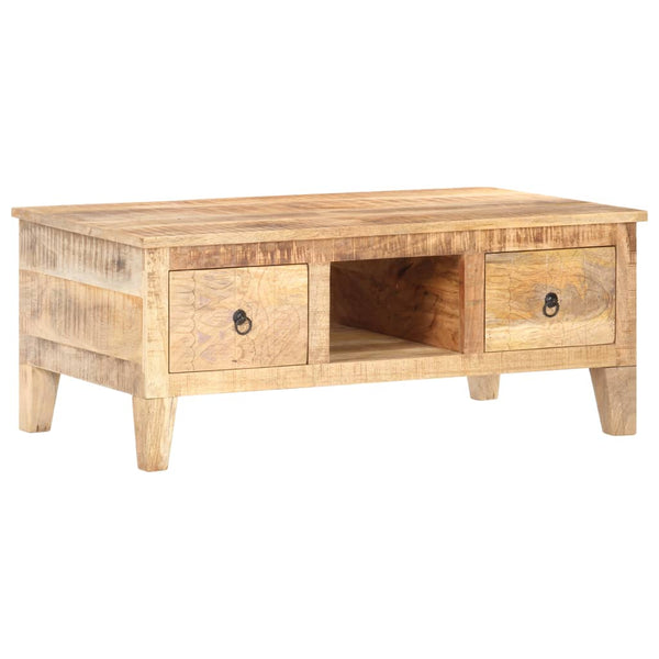 Couchtisch aus Mangoholz, 100x55 cm