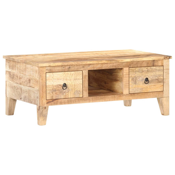 Couchtisch aus Mangoholz, 100x55 cm