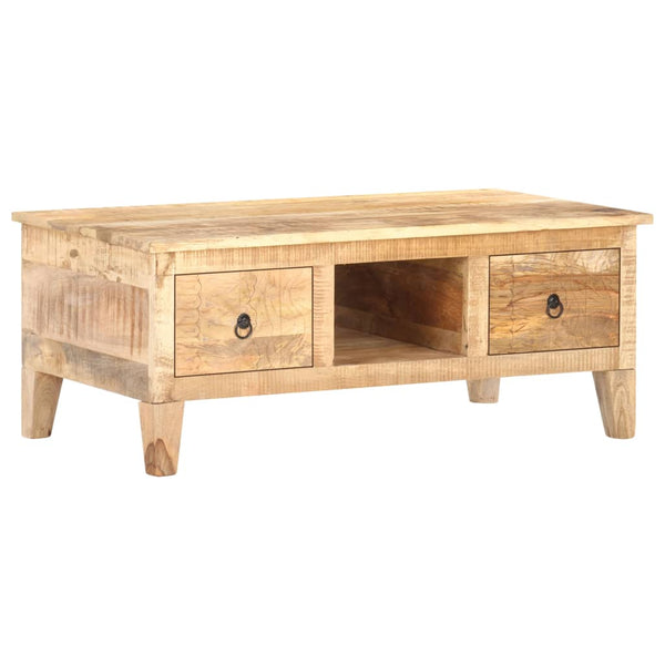 Couchtisch aus Mangoholz, 100x55 cm