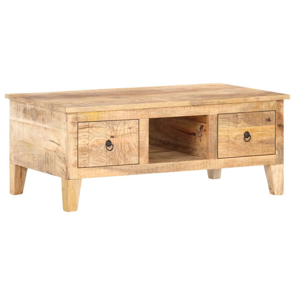 Couchtisch aus Mangoholz, 100x55 cm