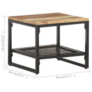 Beistelltisch Recyceltes Massivholz 40x40 cm