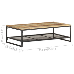 Couchtisch Altholz 110x60 cm