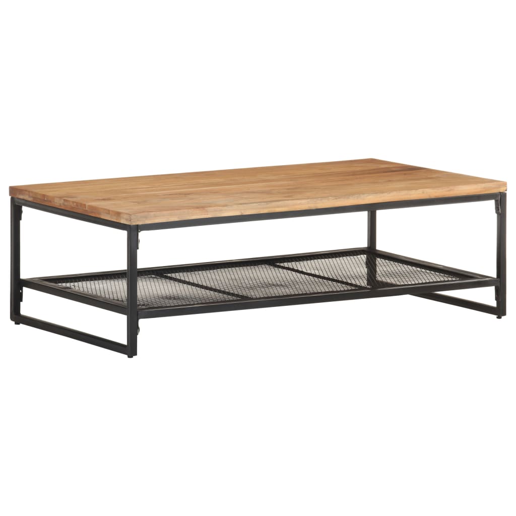 Akazie Couchtisch Massivholz 110x60 cm
