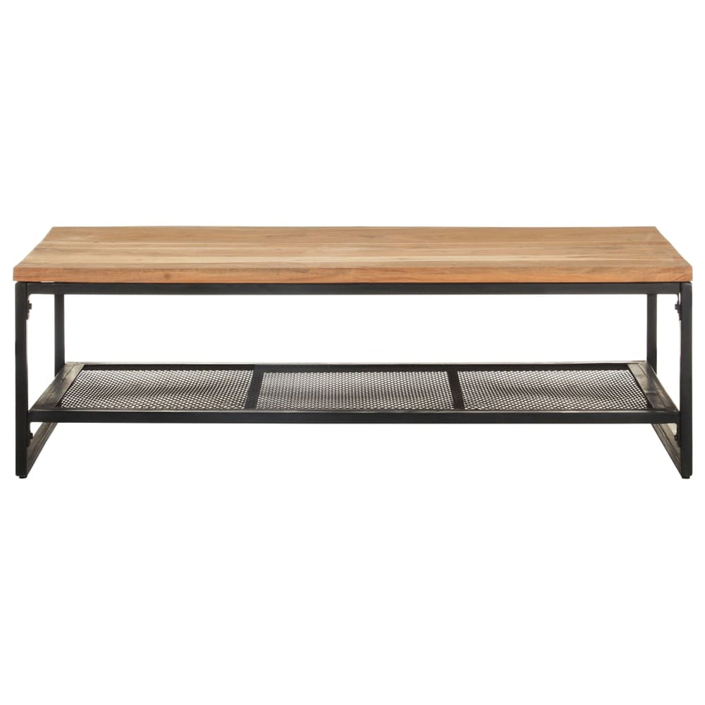 Akazie Couchtisch Massivholz 110x60 cm