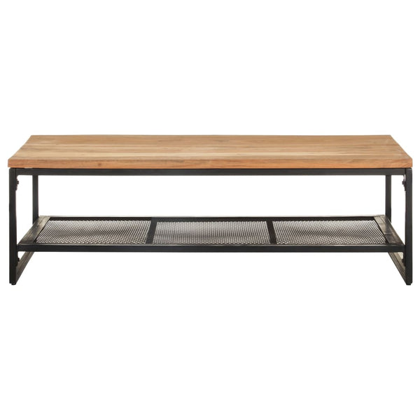 Akazie Couchtisch Massivholz 110x60 cm