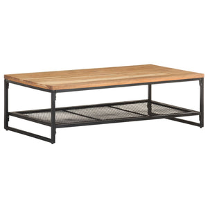 Akazie Couchtisch Massivholz 110x60 cm