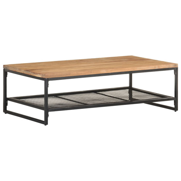 Akazie Couchtisch Massivholz 110x60 cm
