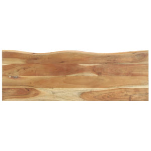Akazie Garderobe mit Naturkante, 100cm
