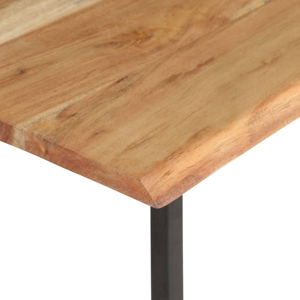 Akazie Garderobe mit Naturkante, 100cm