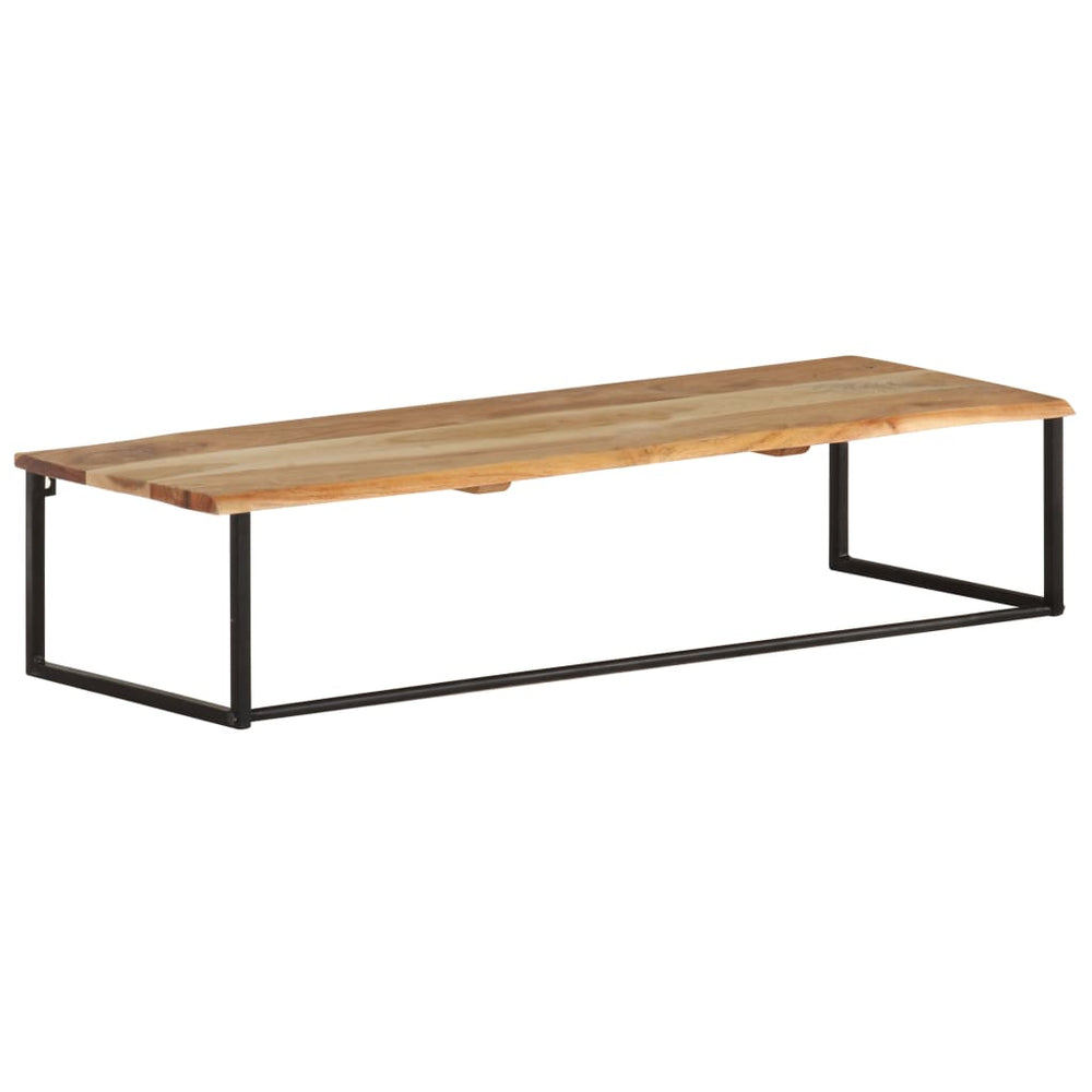 Akazie Garderobe mit Naturkante 100cm