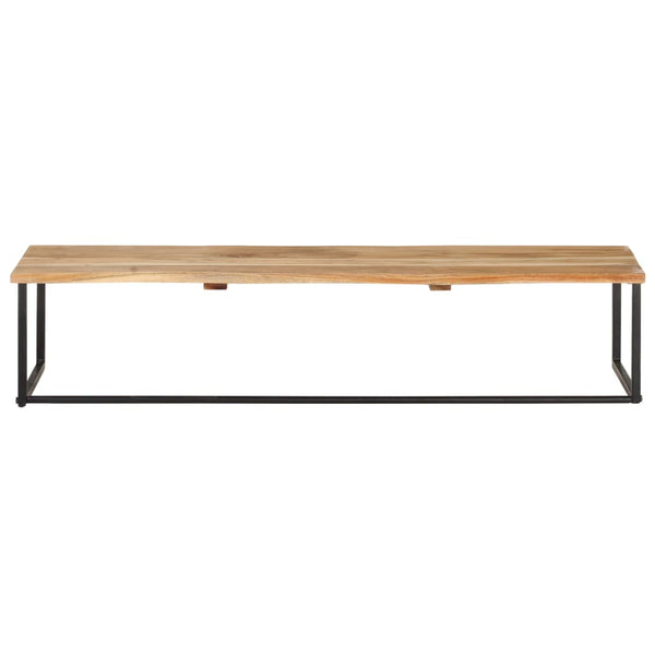 Akazie Garderobe mit Naturkante 100cm