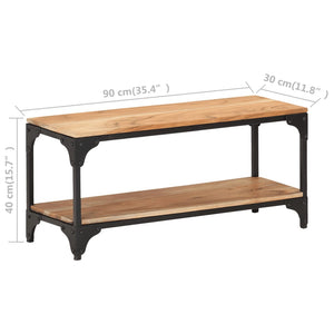 Akazie Couchtisch, 90x30x40 cm