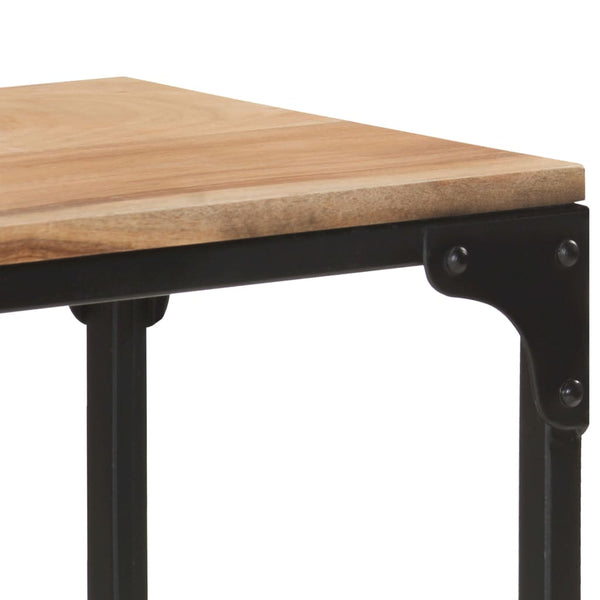 Akazie Konsolentisch, 110cm Massivholz