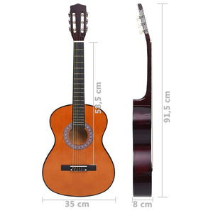 Klassikgitarre für Anfänger mit Tasche 3/4 36"