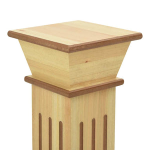 Heller Holz Pflanzenständer Säule 66cm