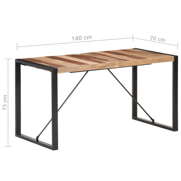 Esstisch Massivholz 140x70 cm