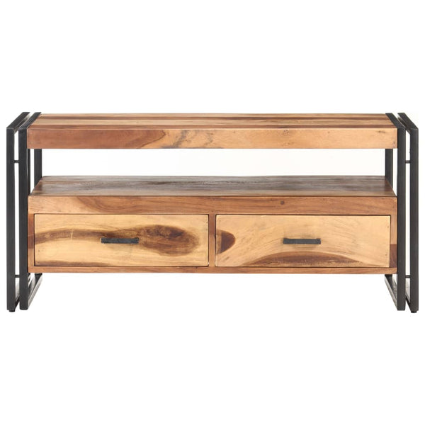 Couchtisch Akazie Massivholz 100x55 cm