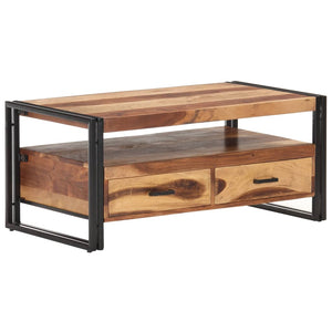 Couchtisch Akazie Massivholz 100x55 cm