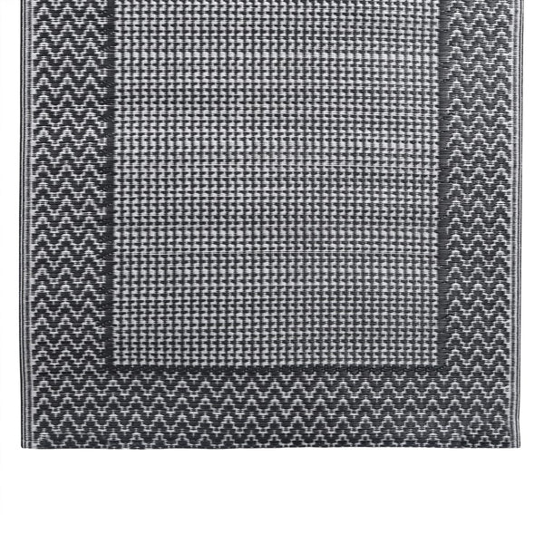 Outdoor-Teppich Grau 80x150 cm PP