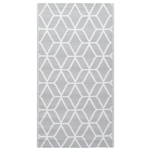 Outdoor-Teppich ARAKIL Grau 120x180 cm PP