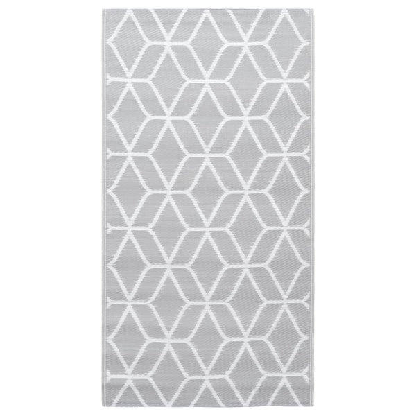Outdoor-Teppich ARAKIL Grau 120x180 cm PP