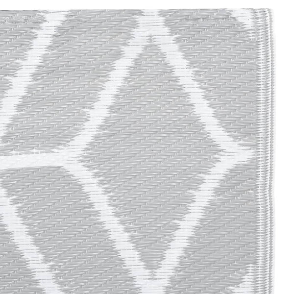 Outdoor-Teppich ARAKIL Grau 120x180 cm PP