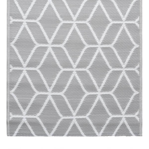 Outdoor-Teppich ARAKIL Grau 120x180 cm PP