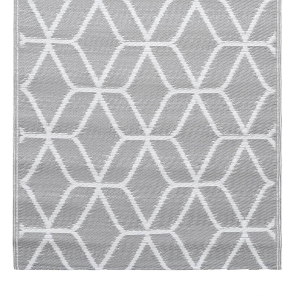 Outdoor-Teppich ARAKIL Grau 120x180 cm PP