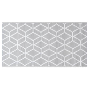 Outdoor-Teppich ARAKIL Grau 160x230 cm PP