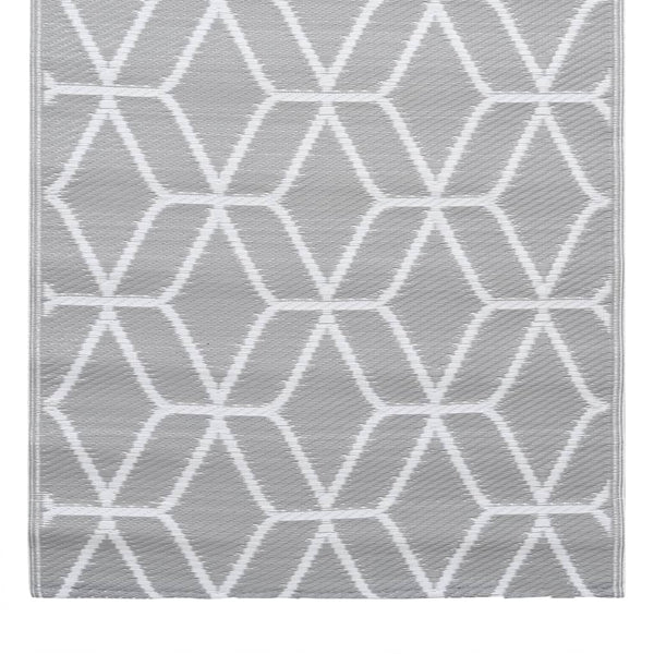 Outdoor-Teppich ARAKIL Grau 160x230 cm PP