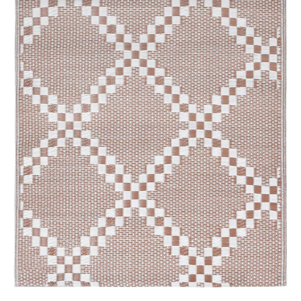 Outdoor-Teppich ARAKIL Braun 120x180 cm PP