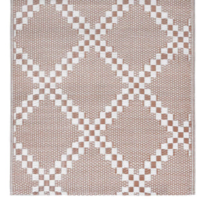 Outdoor-Teppich ARAKIL Braun 160x230 cm PP